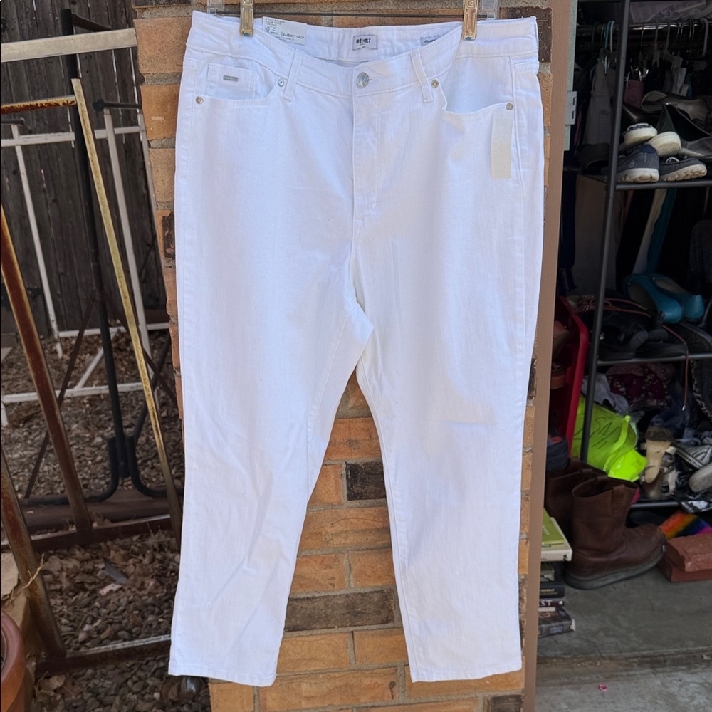 Nine West White Men’s Straight Jeans